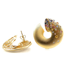 Load image into Gallery viewer, Confetti Collection Multi Colored Swirl Earrings