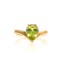 Load image into Gallery viewer, Green Montana Sapphire Ring