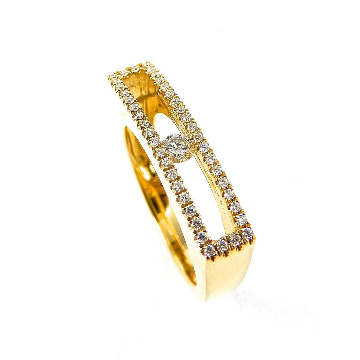 Sliding Diamond Ring – T.K. Anderson Designs - Fine Jewelry